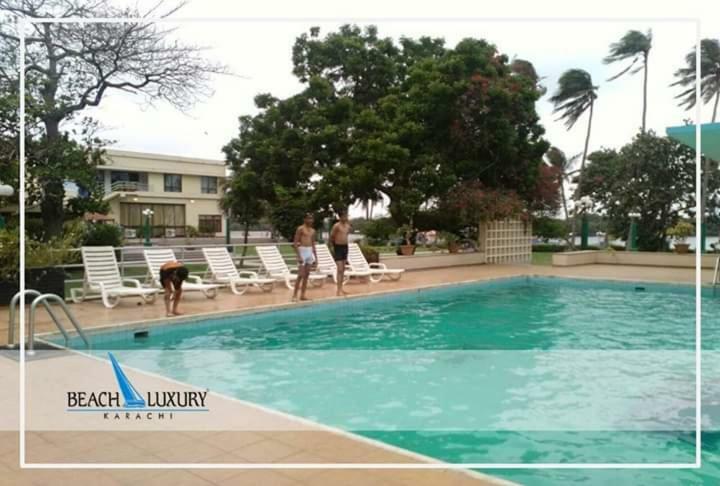 Beach Luxury Hotel Karaçi Dış mekan fotoğraf